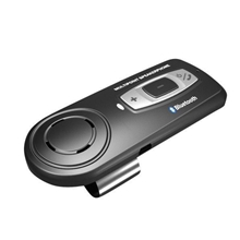 遮阳板车载蓝牙语音免提电话连接两部手机支持音乐播放生产厂家