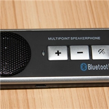 厂家直销一拖二蓝牙车载免提、蓝牙遮阳板免提支持音乐播放