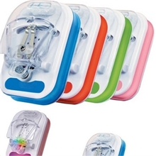 爱彩充手机万能充方形七彩万能充炫彩充手机直充万能充电器