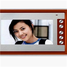 楼宇对讲可视门铃免提7寸彩色可视分机DS-312FM2红色