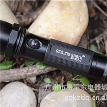 907-1强光电筒带指南针全铝合金