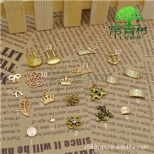 【合金小配件】服装辅料饰品配件手工DIY蝴蝶结发饰材料批发