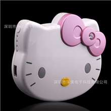 厂家低价批发3500毫安可爱hellokitty新款移动电源