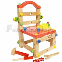 【益智】批发供应木制玩具成人益智玩具教具多功能拆装工具椅