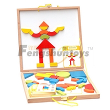 【月销售超2000套】批发供应超值多功能磁性积木画板新奇特玩具