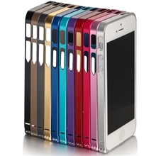 一件代发苹果5/5siPhone5手机金属边框壳0.7mm超薄壳