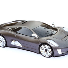 君途者捷豹V18模型1：1真车流+固二合一车模二合一