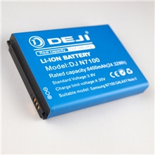 德基电池-三星N7100OEM6400毫安厚电套装3C数码手机电池批发