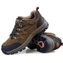 正品崎峰骆驼卡其墨绿户外鞋登山鞋防水男登山鞋骆驼男鞋