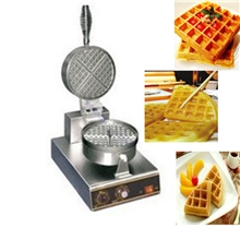 汇利HF-01单头华夫饼机商用华夫炉松饼机烤松饼华夫饼机