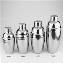 不锈钢调酒器、摇酒器、雪克杯、摇酒壶500cc