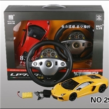 方向盘遥控跑车车模重力感应胜雄2924A