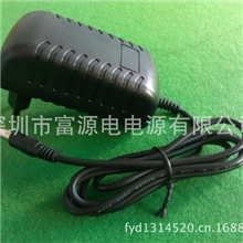 厂家供应英规BS认证12V1A充电器液晶显示器安防监控电源适配器