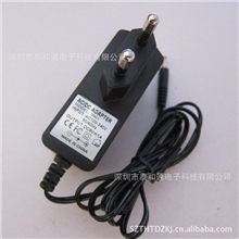 厂家直销9V1A插墙式欧规开关电源适配器LED灯条电源