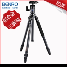 百诺A1580TBH1经典铝合金数码单反相机三脚架云台