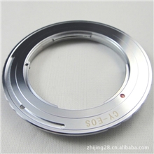 厂家直供CONTAXCYCO/Y转佳能CANONEFEOS转接环银色款