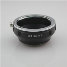 EOS-N1佳能canonEF镜头转尼康NikonJ1V1相机黑铝转接环