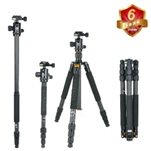 科漫TM-286C+CM-1碳纤维反折便携单反相机三脚架单反三脚架相机