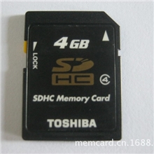 供应原装东芝品牌相机用SD卡，导航卡，内存卡4GB8GB16GB32GB