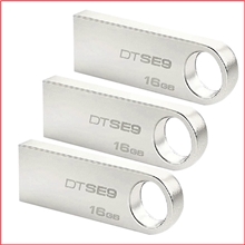 工厂批发金士顿DTSE9u盘抗震防水金属礼品优盘24816g可定制logo