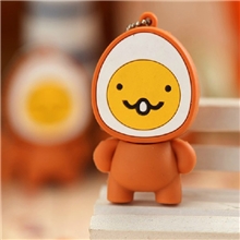 厂家批发新款蛋黄2gu盘8g特价16g卡通创意4G情侣u盘32g卤蛋礼品