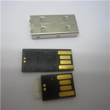 U盘半成品防水防震黑胶体芯片4g/8gb卡片U盘芯片超薄芯片