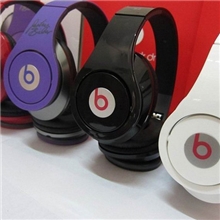 魔音头戴式耳机录音师studio单边插线护耳式耳麦厂家批发