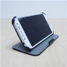 厂家订做批发韩版三星S4皮套左右开支架S4吸盘保护套颜色多选