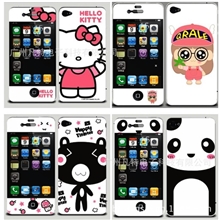 批发：iphone4G/4s手机保护膜卡通膜彩膜苹果4高清贴膜