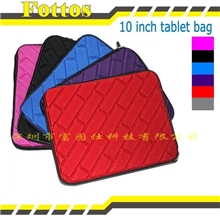 新款个性9.8寸-10寸平板电脑包热压潜水料内胆包IPAD内胆包