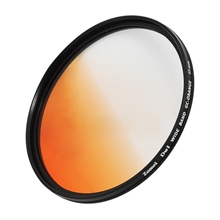 Zomei55mm超薄圆形渐变镜渐变橙滤镜批发