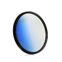 Zomei77mm超薄圆形渐变镜渐变蓝滤镜批发