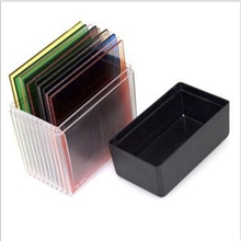 批发10片装方片滤镜透明滤镜盒滤镜