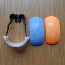 批发三色可调式内闪光灯机顶柔光罩白、橙、蓝三色罩