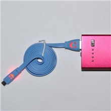 三星手机数据线手机数据线笑脸发光数据线小米手机三星数据线