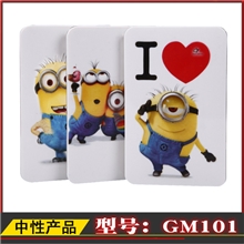 【代理专区】超薄聚合物公仔移动电源10000毫安带触摸显示GM101