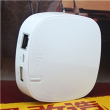 wifi移动电源厂家直销5200毫安移动电源多功能二合一移动电源