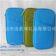 深圳手袋厂长款护照包证件袋防水尼龙料可通过欧美环保测试