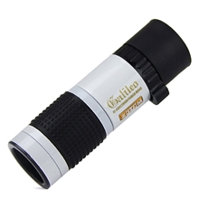 伽利略10-80x22变倍高倍高清迷你袖珍型单筒望远镜