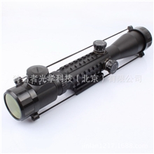 供应3-9X40EGC可手调上下左右准线瞄准镜望远镜红绿双光五线分划