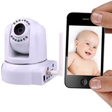 卡片WIFIH264010W白色婴儿看护宝家中防盗神器