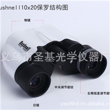 新款袖珍望远镜博士能10*22小保罗双筒望远镜微光夜视望远镜