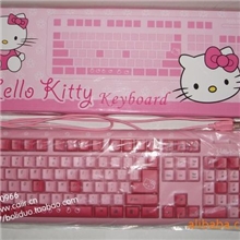 厂家长期生产供应优质的迷你HelloKitty防水USBkt猫键盘