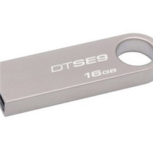 金士顿KingstonDTSE9H8GB纯金属U盘金属银色原装正品