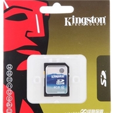 原装正品金士顿SD卡C4,相机专用卡SDHC,全国联保sd卡