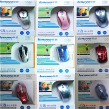 工厂批发联想Lenovo彩色鼠标款式超多USB接口