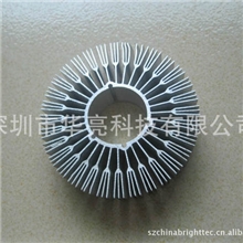 深圳厂家生产加工销售直径89mm太阳花筒灯散热器