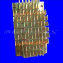 厂供应剖槽散热器电子散热片深圳生产厂家