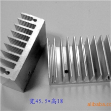 厂家供应45.5*18优质铝质散热器电子散热片