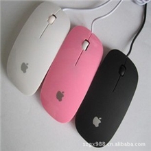 苹果鼠标超薄鼠标蓝光光电有线鼠标苹果有线鼠标批发新款厂家